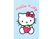 Dětský koberec Hello Kitty modrá, rozměry 80 x 120 cm Dětské koberce