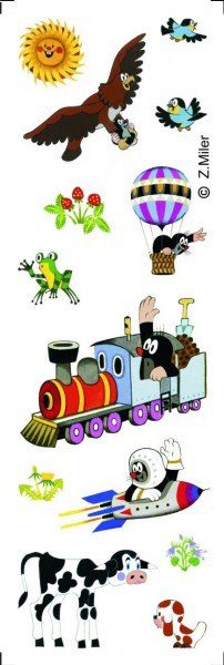 2D Nálepky Krtek mašinka | Dětské dekorace - Dekorace Krteček 2D Nálepky Krtek mašinka | Dětské dekorace - Dekorace Krteček