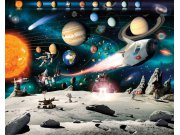 Fototapeta 3D Vesmír Walltastic 41837, 305 x 244 cm Fototapety pro děti - Rozměr 244 x 305 cm