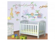 Samolepicí dekorace Walltastic Baby Jungle 41059 Dekorace ostatní