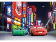 Dětská papírová fototapeta AG Design Cars a Carla FTDS-0250, rozměry 360 x 254 cm Fototapety skladem