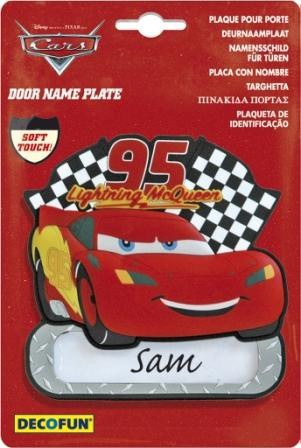 Jmenovka na dveře Cars | DĚTSKÉ DEKORACE - DEKORACE CARS Jmenovka na dveře Cars | DĚTSKÉ DEKORACE - DEKORACE CARS