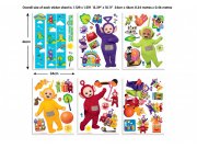 Samolepicí dekorace Walltastic Teletubbies 44494 Dekorace ostatní