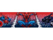 Samolepicí bordura Spiderman D42369, rozměry 15,9 x 500 cm Dekorace Spiderman