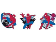Pěnové figurky spiderman D23668, 3 ks Dekorace Spiderman