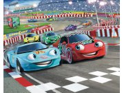 Fototapeta 3D Auta Walltastic 41721, 305 x 244 cm Fototapety pro děti - Rozměr 244 x 305 cm
