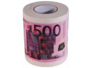 Toaletní papír 500 Euro Toaletní papír dárkový