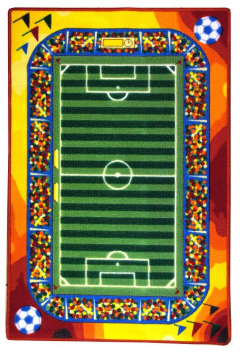 Dětský koberec Fotbal SH3, rozměry 80 x 120 cm