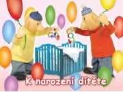 Blahopřání Pat a Mat Narození dítěte Blahopřání Pat a Mat