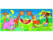 Fototapeta Žirafy a houpačka FTV-0529, rozměry 202 x 90 cm Fototapety skladem