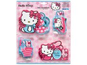 Mini pěnové figurky Hello Kitty D23860, 24 ks Dekorace Hello Kitty