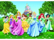 Fototapeta Princezny FTDNXXL-XXL5067, rozměry 360 x 270 cm Fototapety pro děti - Fototapety dětské vliesové