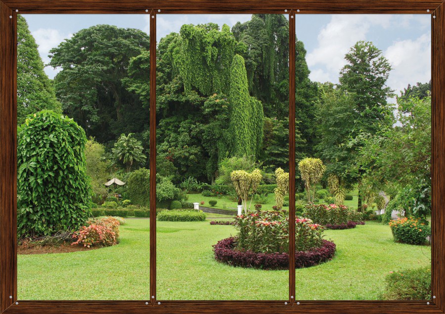 Fototapeta Japonská zahrada FTNS-2456, rozměry 360 x 270 cm - Fototapety vliesové