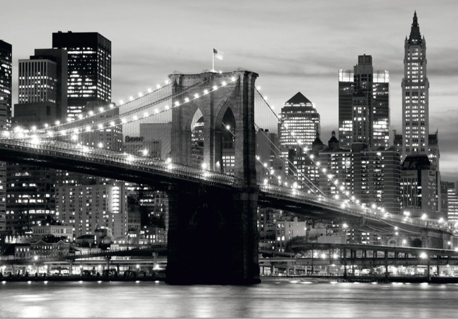 Fototapeta Brooklynský most FTNS-2465, rozměry 360 x 270 cm