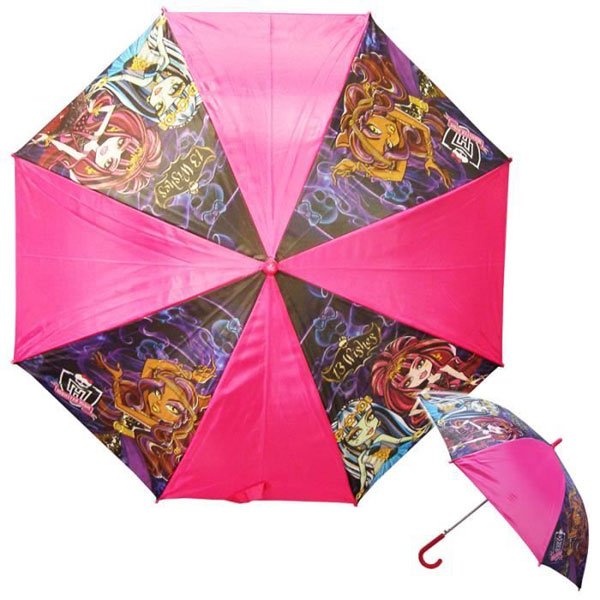 Vystřelovací deštník Monster High 13 přání - deštníky