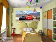 Fototapeta vliesová Disney Auta FTDNH-5376, 202x90 cm Fototapety pro děti - Fototapety dětské vliesové