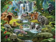 Fototapeta 3D Jungle Walltastic 46481, 305 x 244 cm Fototapety skladem