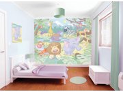 3D fototapeta papírová Baby Jungle