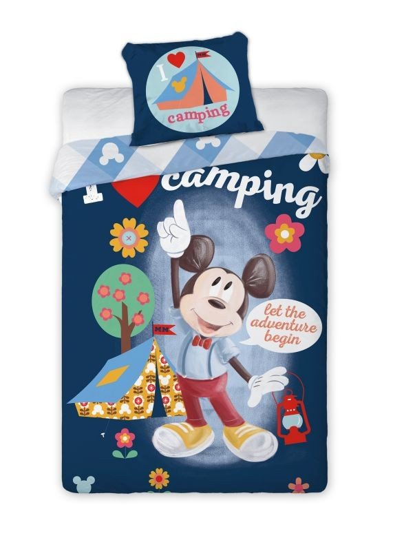 FARO Povlečení Mickey camping Bavlna, 140/200, 70/90 cm | Dětský textil a doplňky