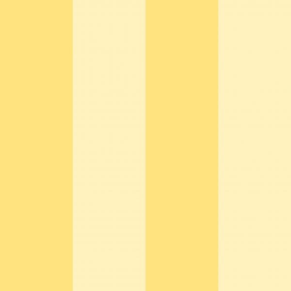 Dětská žlutá pruhovaná tapeta 6080003 | 0,53 x 10 m