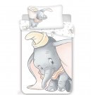 JERRY FABRICS Povlečení do postýlky Dumbo Grey baby Bavlna, 100/135, 40/60 cm