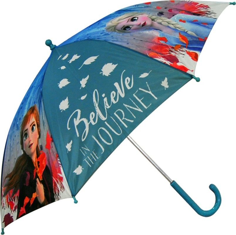 EUROSWAN Vystřelovací deštník Ledové Království 2 Anna a Elsa Polyester - deštníky