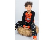 Dětské pyžamo dlouhé Vesmír Děti - Kluci - Chlapecká pyžama - Chlapecká pyžama s dlouhým rukávem