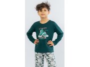 Dětské pyžamo dlouhé Tenisky Děti - Kluci - Chlapecká pyžama - Chlapecká pyžama s dlouhým rukávem