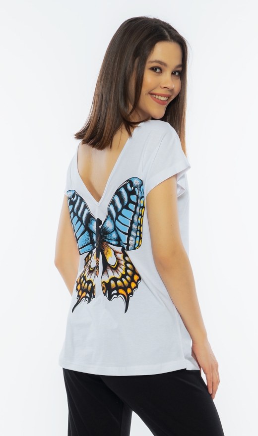 Dámské pyžamo kapri Velký motýl | Pyžama a Župany