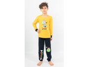 Dětské pyžamo dlouhé Dino Děti - Kluci - Chlapecká pyžama - Chlapecká pyžama s dlouhým rukávem