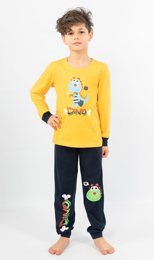 Dětské pyžamo dlouhé Dino | Pyžama a Župany