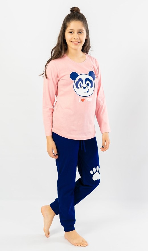 Dětské pyžamo dlouhé Alenka - Dívčí pyžama s dlouhým rukávem