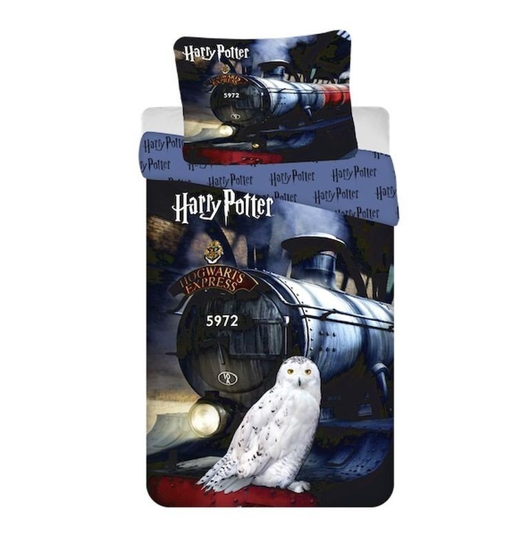 JERRY FABRICS Povlečení Harry Potter HP 111 Bavlna, 140/200, 70/90 cm - Povlečení pro teenagery