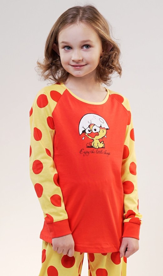 Dětské pyžamo dlouhé Malé kuře | Pyžama a Župany