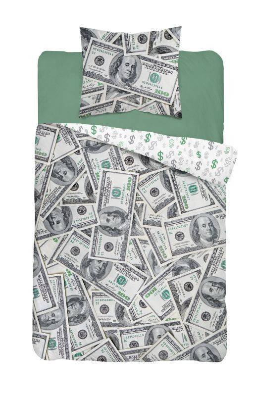 DETEXPOL Povlečení Money Bavlna, 140/200, 70/80 cm | Dětský textil a doplňky