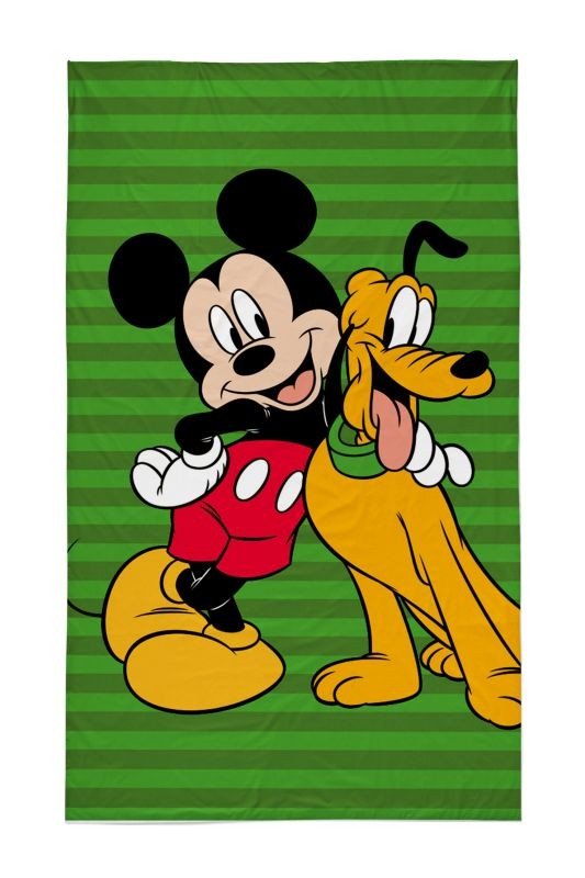DETEXPOL Dětský ručník Mickey a Pluto Bavlna - Froté, 50/30 cm - ručníky 50x30 cm
