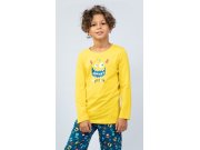 Dětské pyžamo dlouhé Monster Děti - Kluci - Chlapecká pyžama - Chlapecká pyžama s dlouhým rukávem