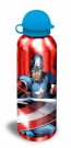 EUROSWAN ALU láhev Avengers Kapitán Amerika Hliník, Plast, 500 ml Do školy a školky - lahve na pití