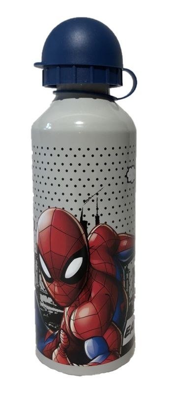 EUROSWAN ALU láhev Spiderman grey Hliník, Plast, 500 ml - lahve na pití