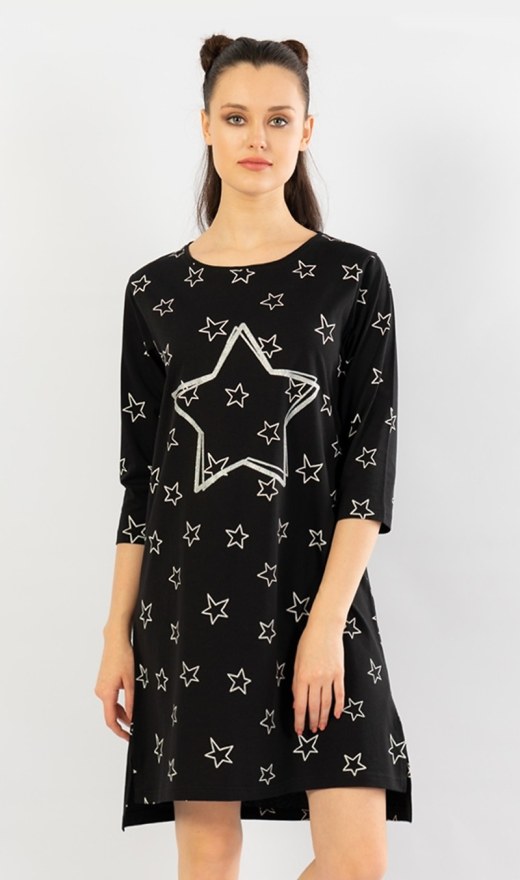 Dámská noční košile s tříčtvrtečním rukávem Big star | Pyžama a Župany
