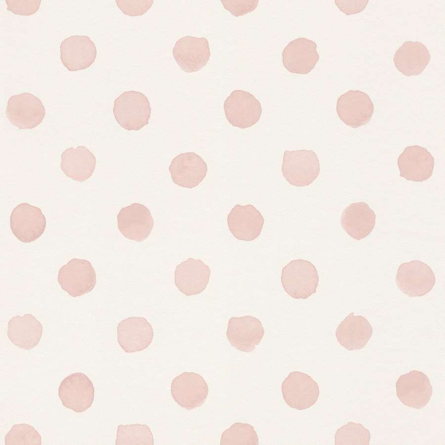Dětská vliesová tapeta růžové puntíky Bambino XIX 252019 | Lepidlo zdarma