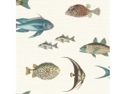 Dětská vliesová tapeta ryby Stories 553529 | Lepidlo zdarma