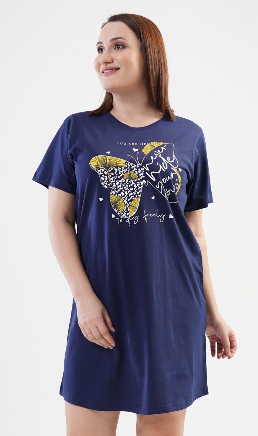Dámská noční košile s krátkým rukávem Melanie | Pyžama a Župany
