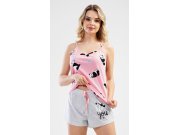 Dámské pyžamo šortky na ramínka Panda Ženy - Dámská pyžama - Dámská pyžama šortky