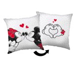 JERRY FABRICS Polštářek Mickey and Minnie Love 05 Polyester, 40/40 cm Polštářky - polštářky s výplní