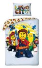 HALANTEX Povlečení Lego City grey Bavlna, 140/200, 70/90 cm Povlečení licenční