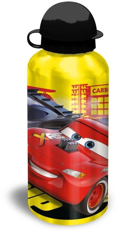EUROSWAN ALU láhev Cars yellow Hliník, Plast, 500 ml - lahve na pití