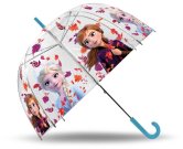 EUROSWAN Průhledný deštník Ledové Království 2 POE, Do školy a školky - deštníky