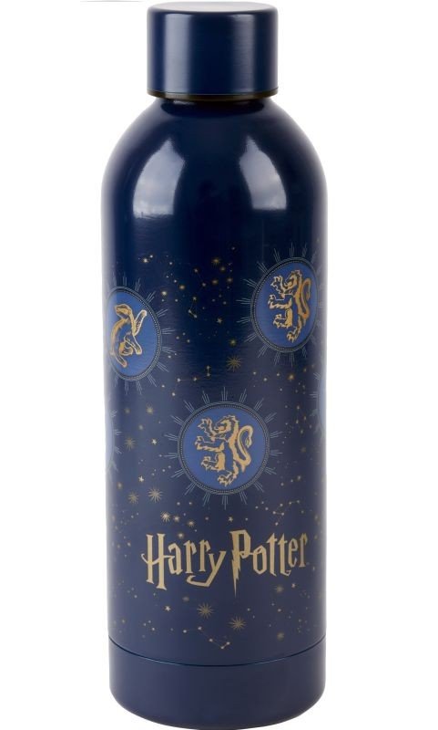 EUROSWAN Nerezová láhev na pití Harry Potter Blue Potravinářská nerezová ocel 18/8, 500 ml - lahve na pití