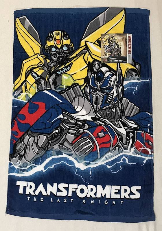 DETEXPOL Dětský ručník Transformers Bavlna - Froté, 60/40 cm - ručníky 60x40 cm